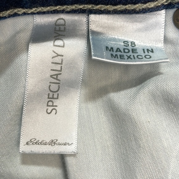 EDDIE BAUER SLIGHTLY CURVY~STRAIT LEG SPECIALLY DYED JEAN - Picture 6 of 10